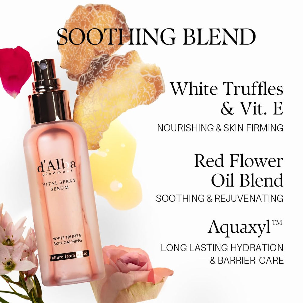 d'alba Piedmont truffle vital spray vegan skin care versatile in routine