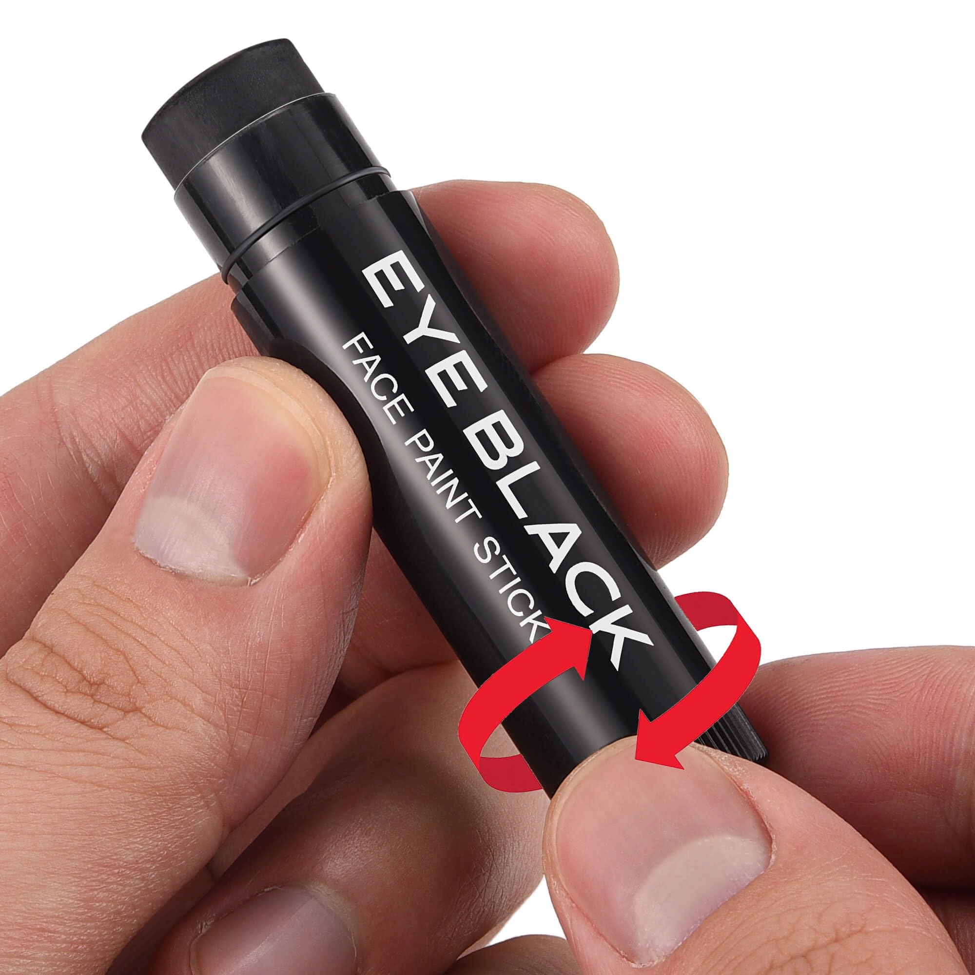 DALVGFN smear-free finish eye black sticks maintain a crisp line during play and wipe off easily.