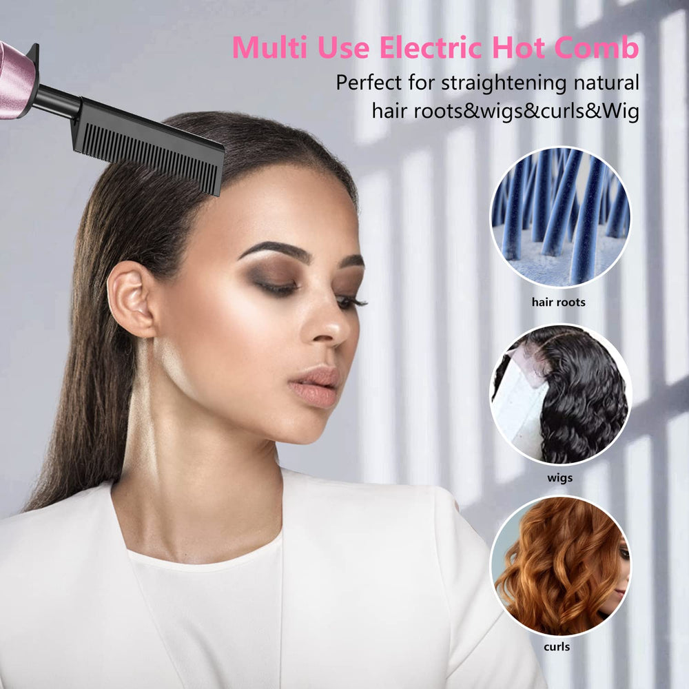 DAN Technology 500 High Heat hot comb ideal for wigs and professional pressing at home