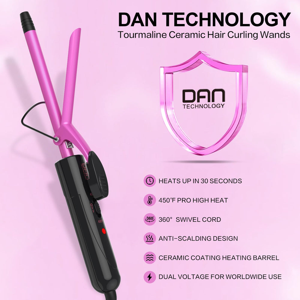 DAN Technology compact travel-size wand fits into bags for on-the-go use.
