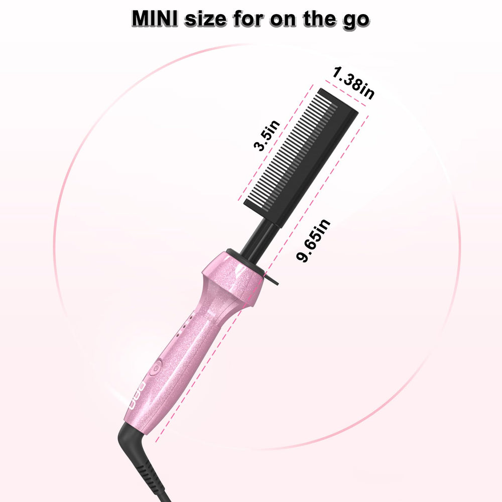 DAN Technology Dan 500F hot comb delivers anti-frizz shine on hair