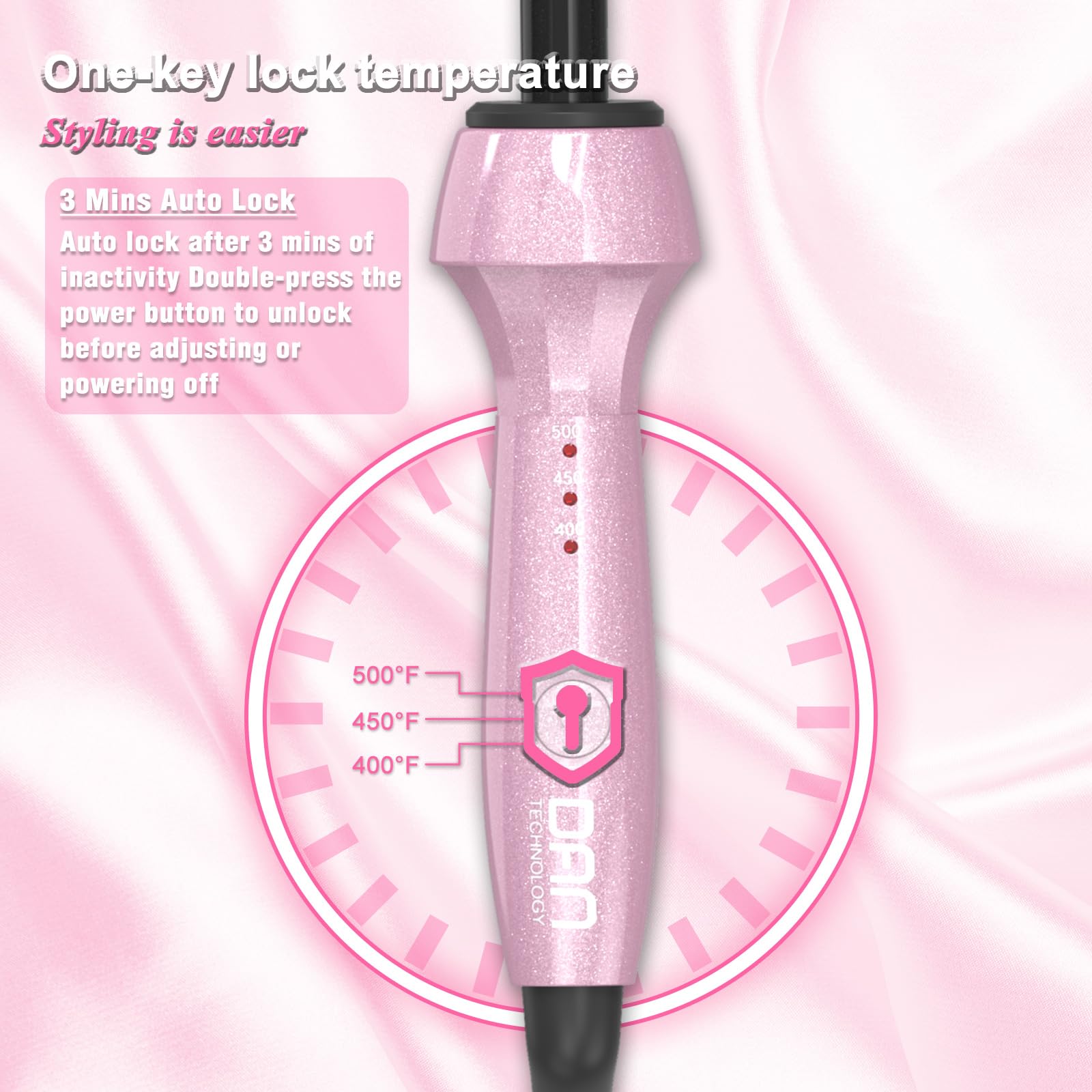 DAN Technology Dan 500F hot comb featuring PTC heat technology