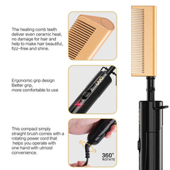 DAN Technology high-low switch lets you tailor heat for wigs.