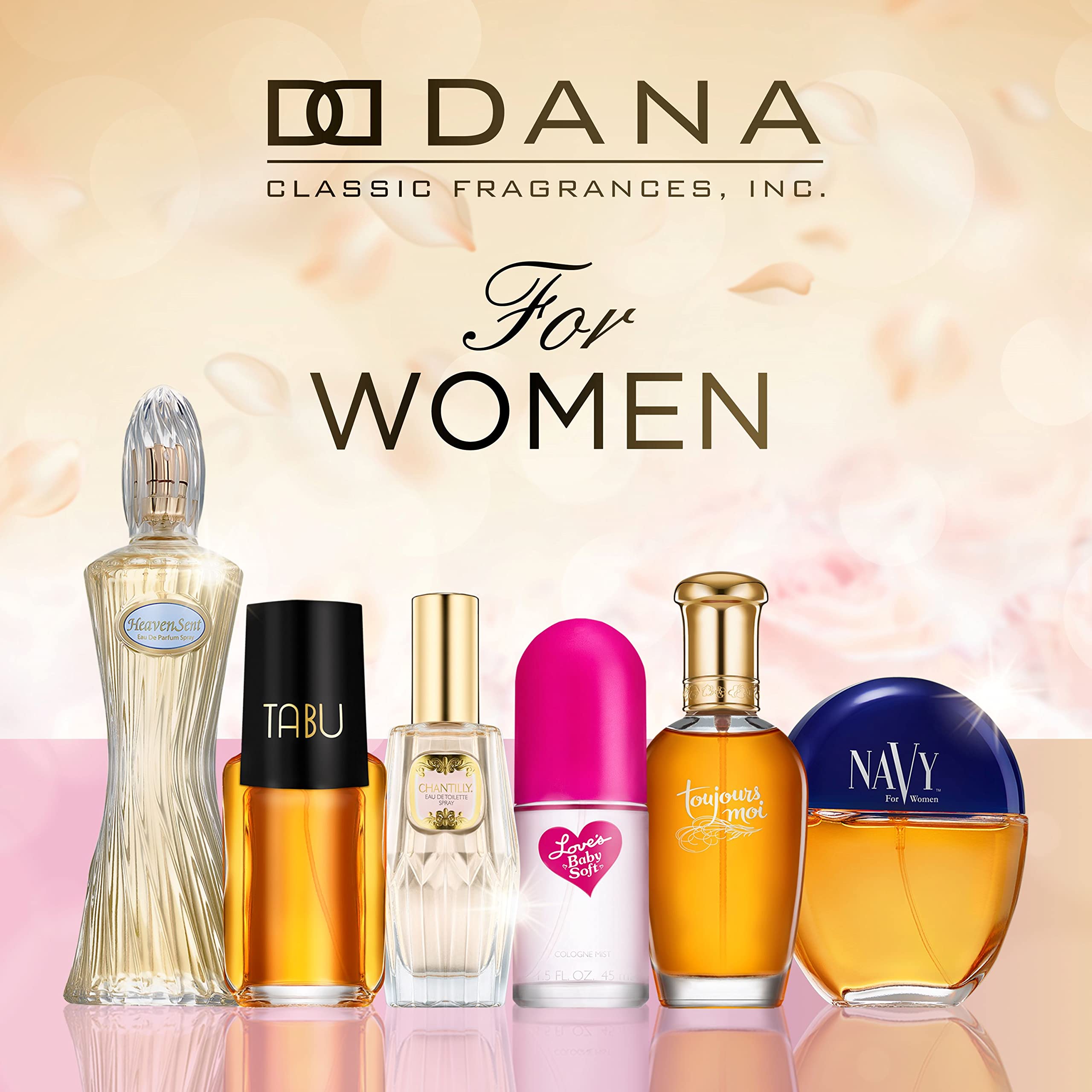Dana Chantilly EDT flacon closeup highlights premium fragrance for special occasions.