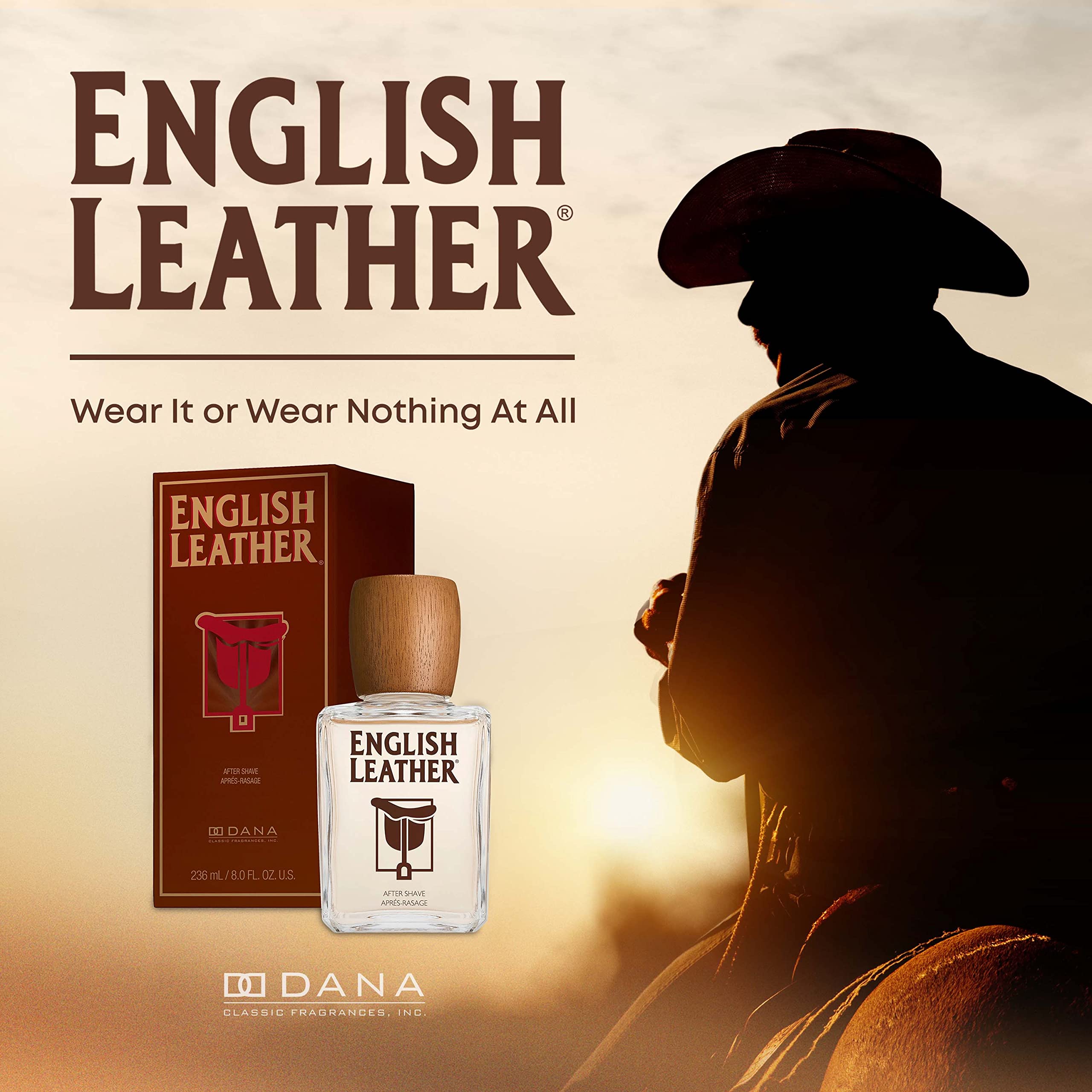 Dana English Leather bottle cap close-up for quick, refreshing scent application.