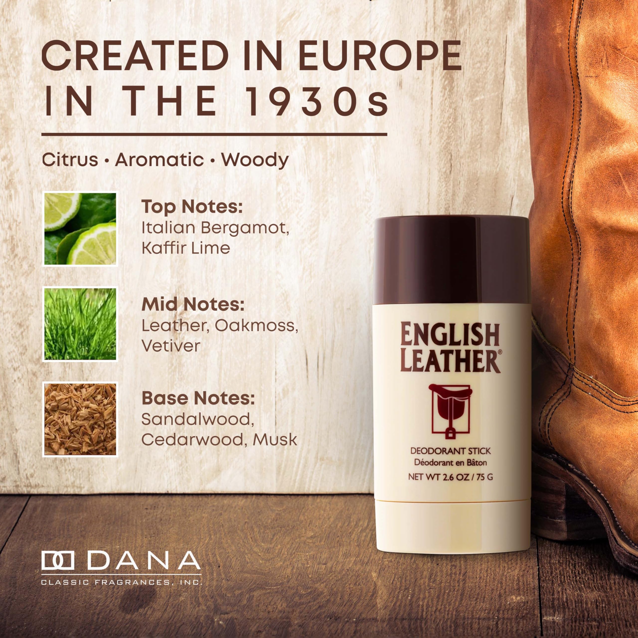 Dana English Leather wear scene suggests a confident daily routine and style.