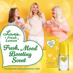 Dana Love's Fresh Lemon spray-action captures a quick, refreshing mist on the go
