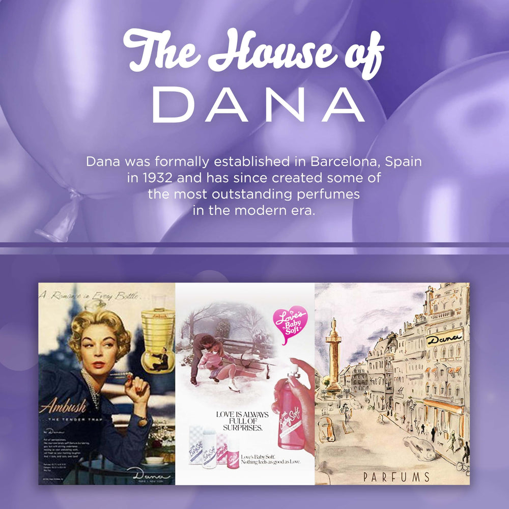 Dana Love's Soft Jasmin bottle with vanilla musk base evokes versatile use from day to night
