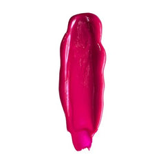 Danger Jones Hustler Pink swatches on hair demonstrate bold color payoff and even coverage.