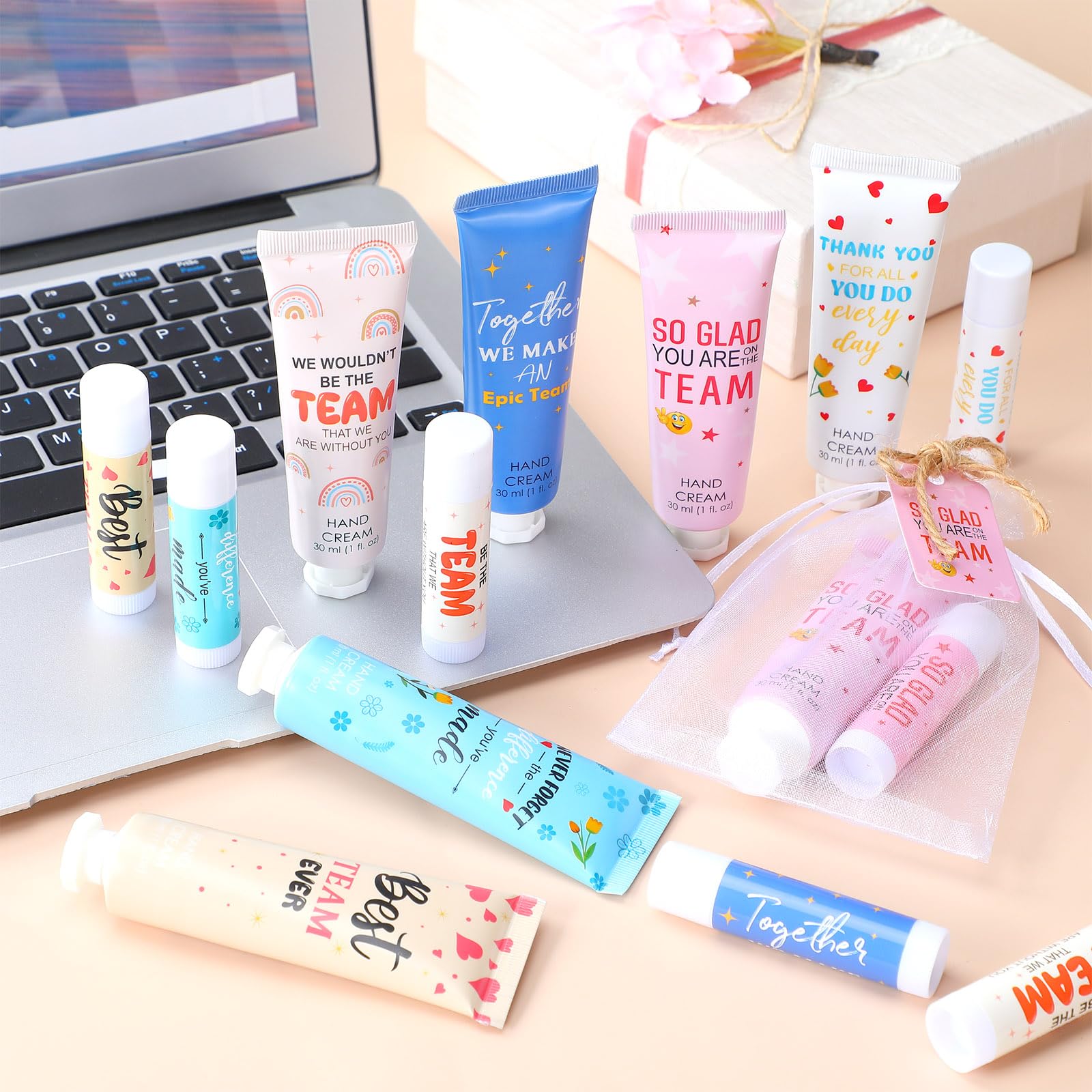 Dansib travel-size hand cream shown for on-the-go moisture.