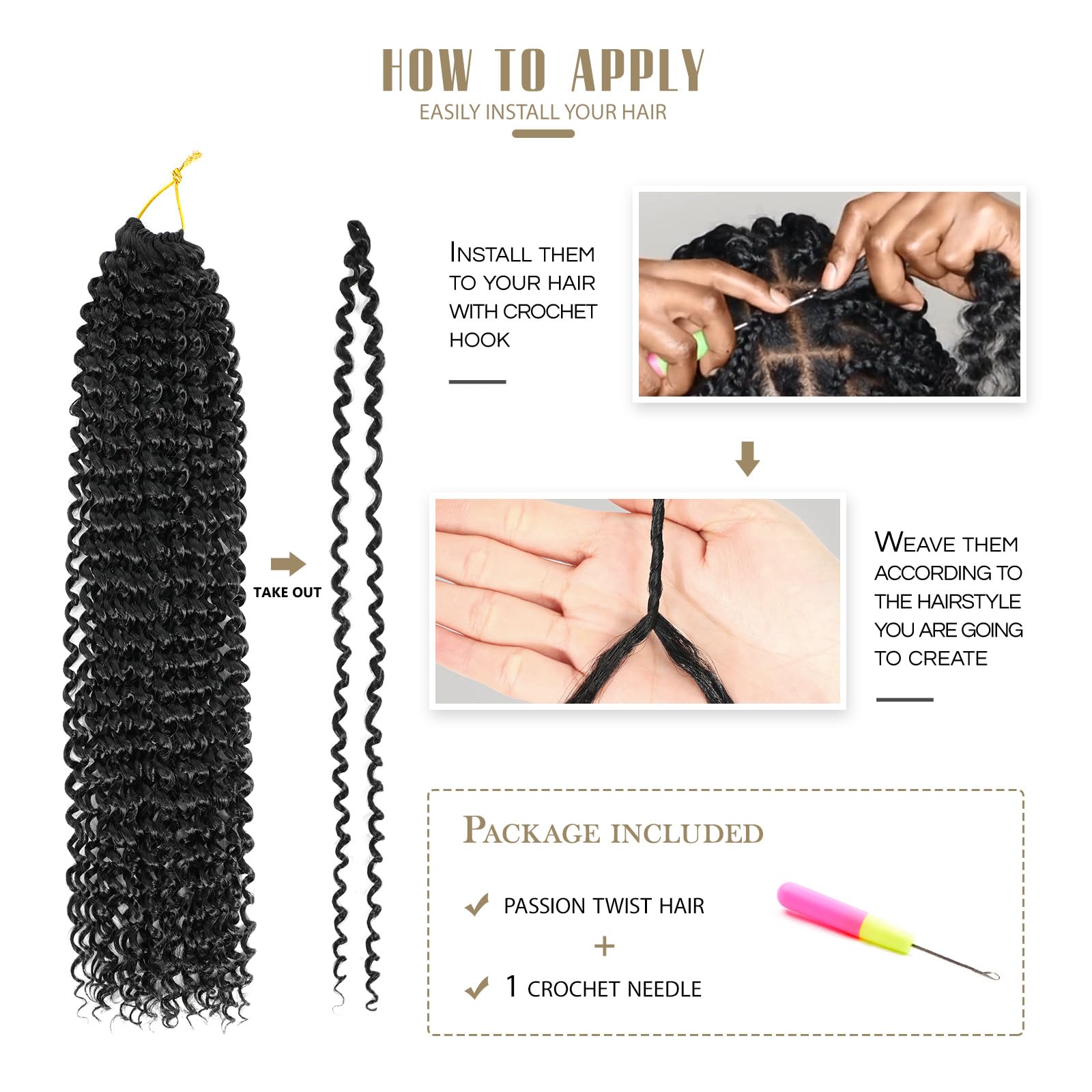 Dansama 18-inch Passion Twist offers versatile styling with long-lasting performance.