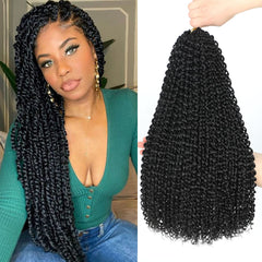 Dansama Passion Twist economy pack 18-inch bundles for easy, voluminous braids.
