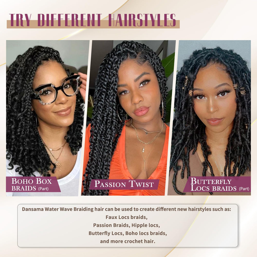 Dansama Passion Twist hair feels soft and lightweight for all-day comfort.