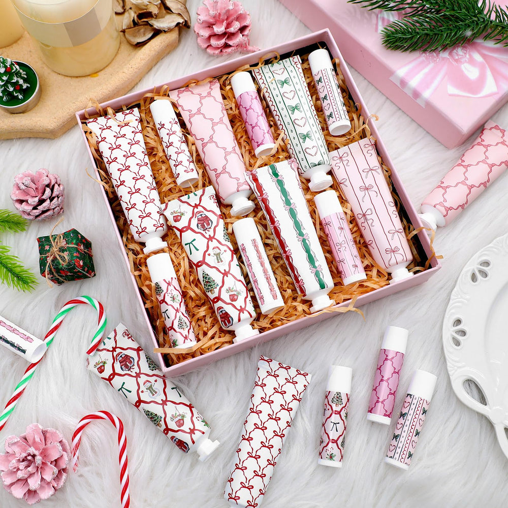 Dansib bow Christmas design packaging adds festive charm to gift bags.