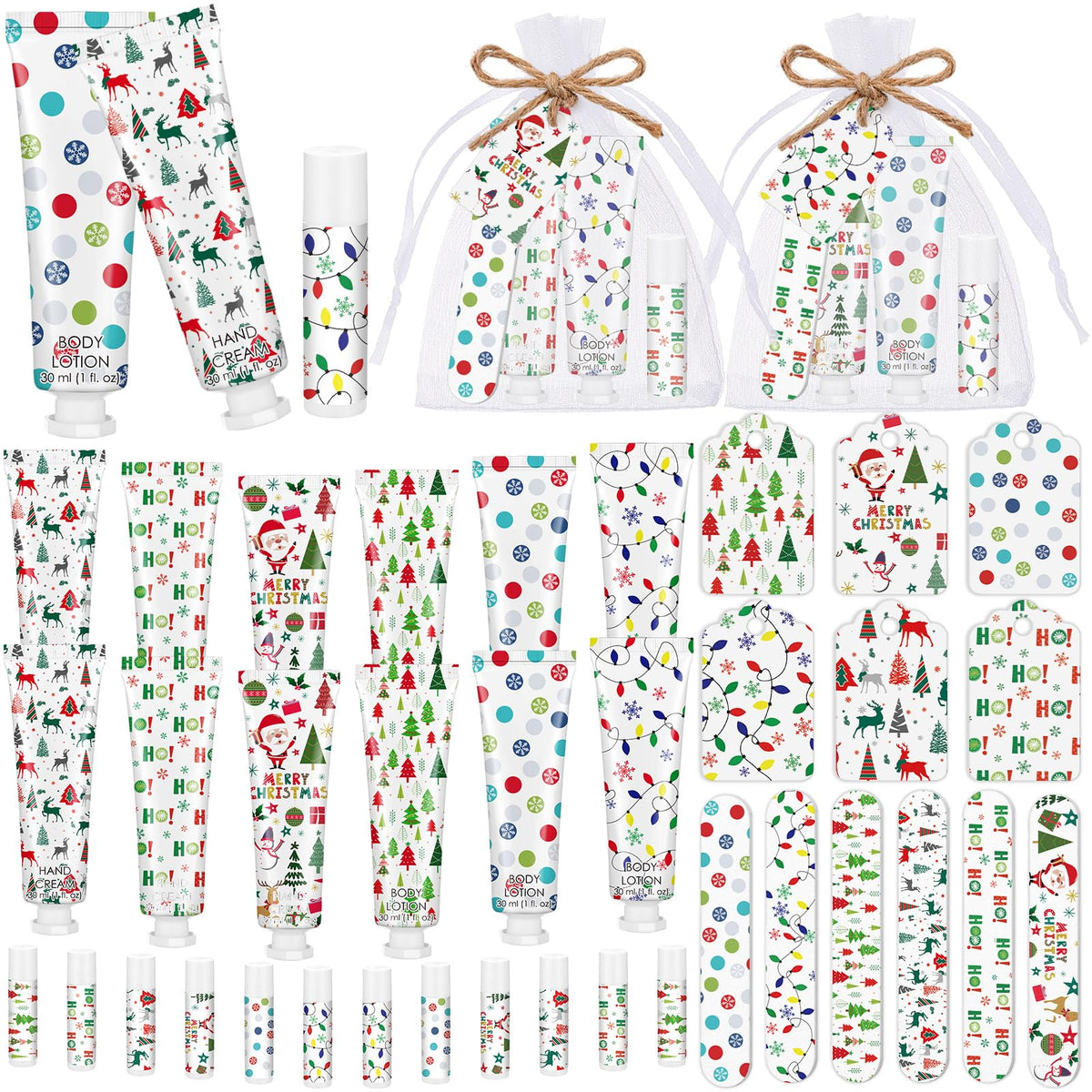 Dansib Christmas hand cream set packaging for festive gifting.