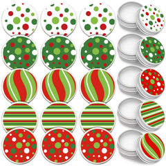Dansib Christmas lip balm tins 25pcs ready for gifting and stockings.