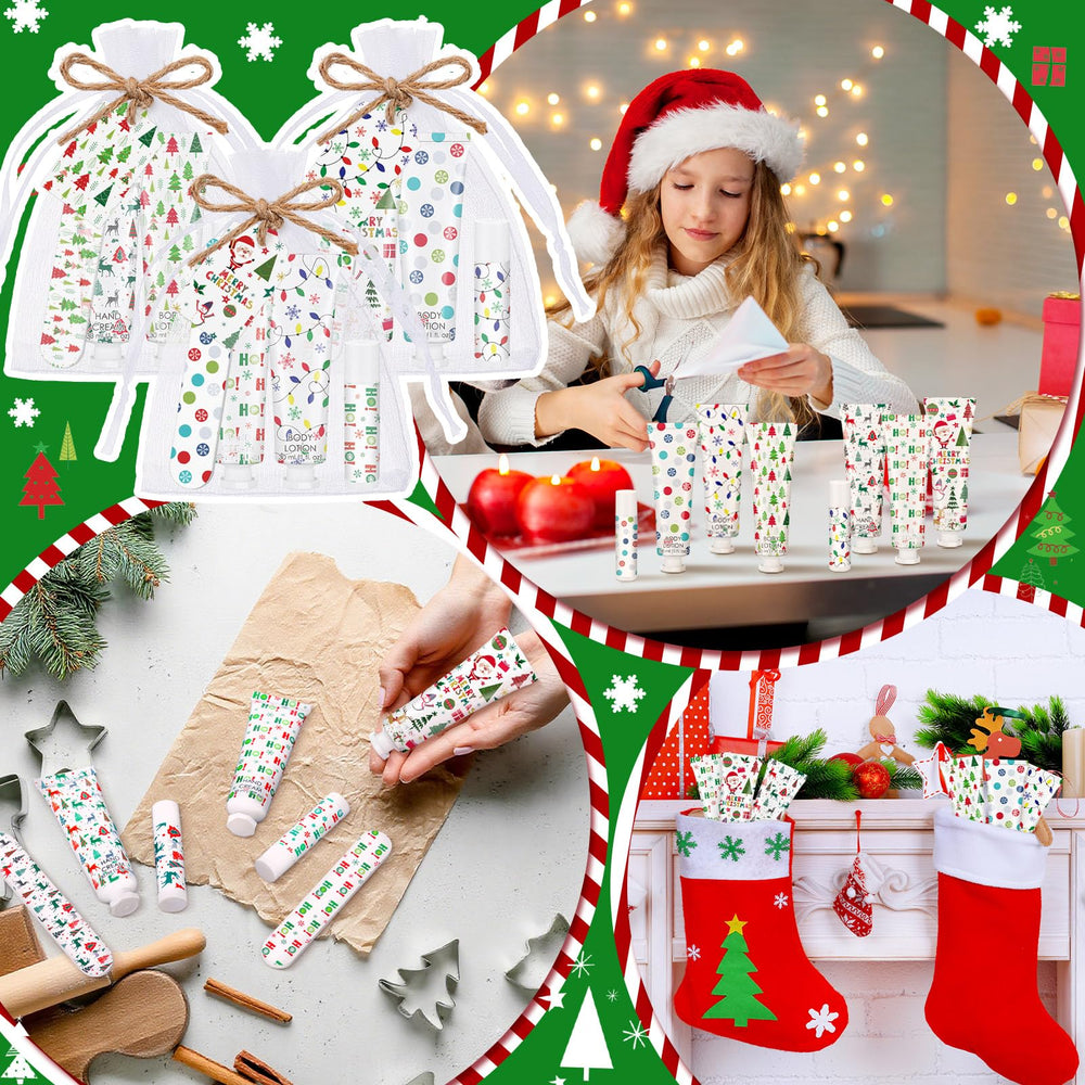 Dansib stocking-ready presentation showcases a complete holiday set.