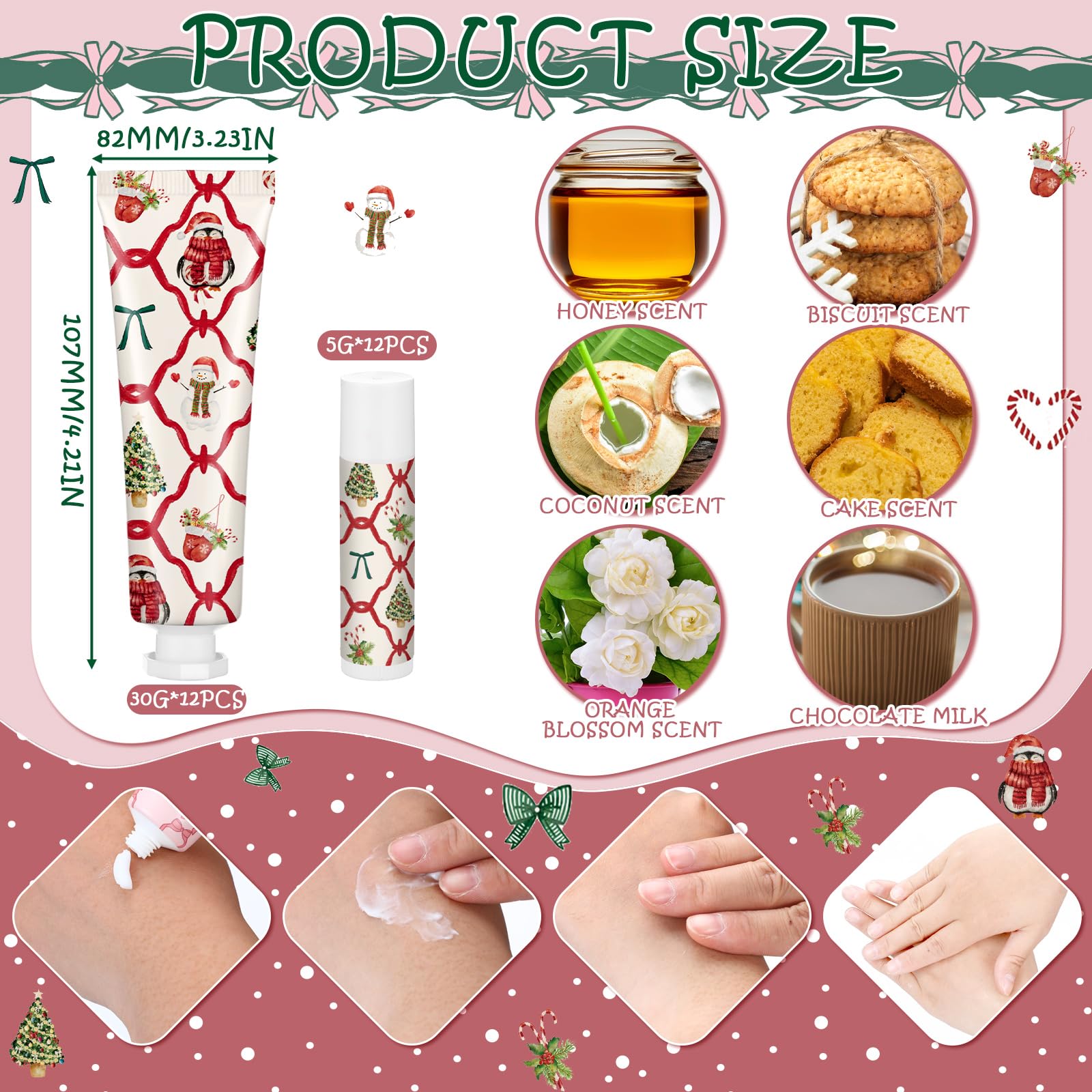 Dansib hand cream 30ml tube ready for on-the-go winter hydration.