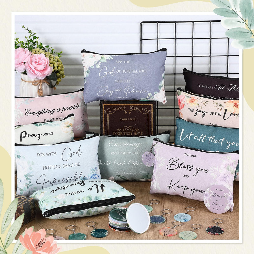 Dansydaisy Bible verse mini mirrors for portable daily reflection