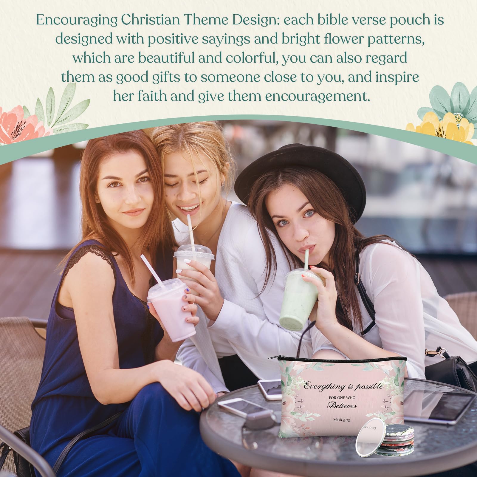 Dansydaisy Bible verse keychain featuring portable encouragement for daily routines