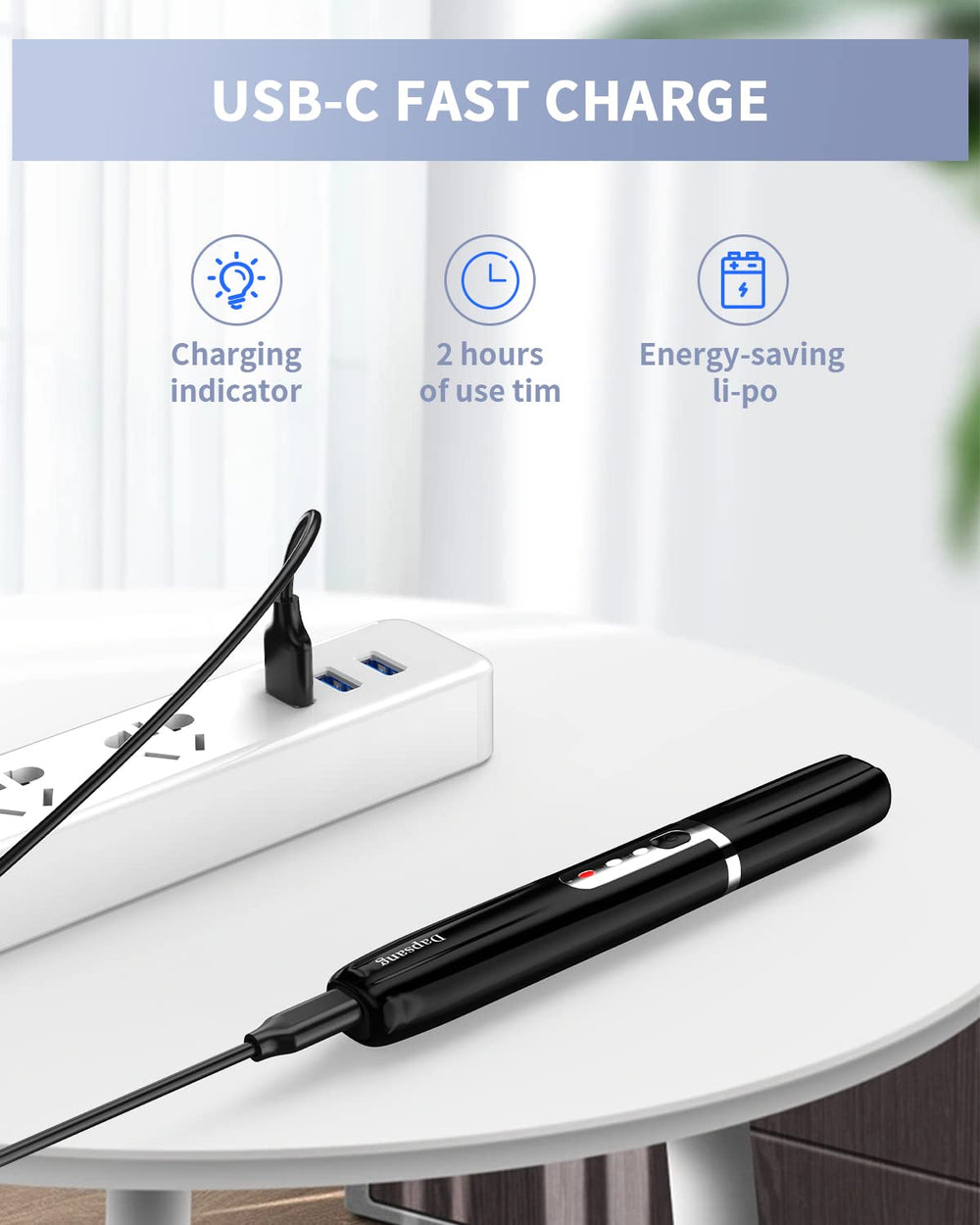 Dapsang Eyebrow Trimmer cleaning brush for easy maintenance.