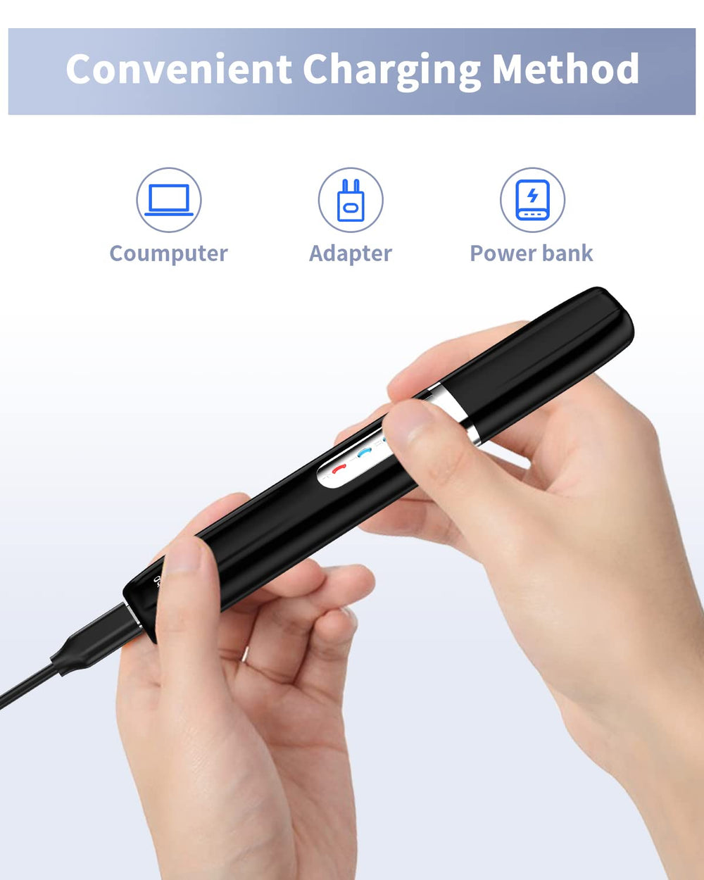 Dapsang Eyebrow Trimmer portable pen-sized design for travel.