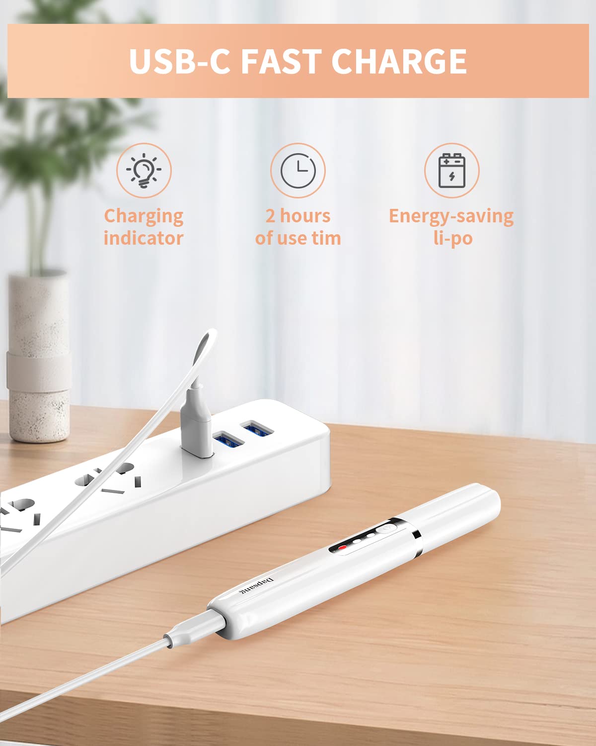 Dapsang Eyebrow Trimmer rinse-clean design for quick hygiene.