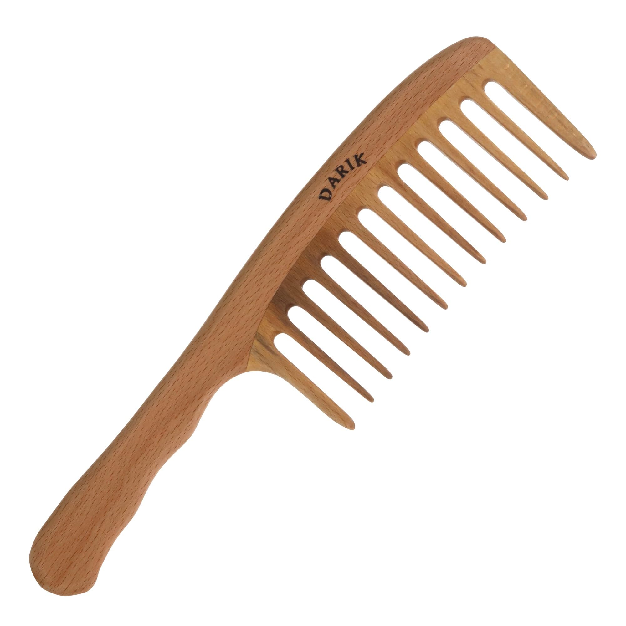 Darık Profesyonel Ahşap haircare tool for gentle detangling and styling.