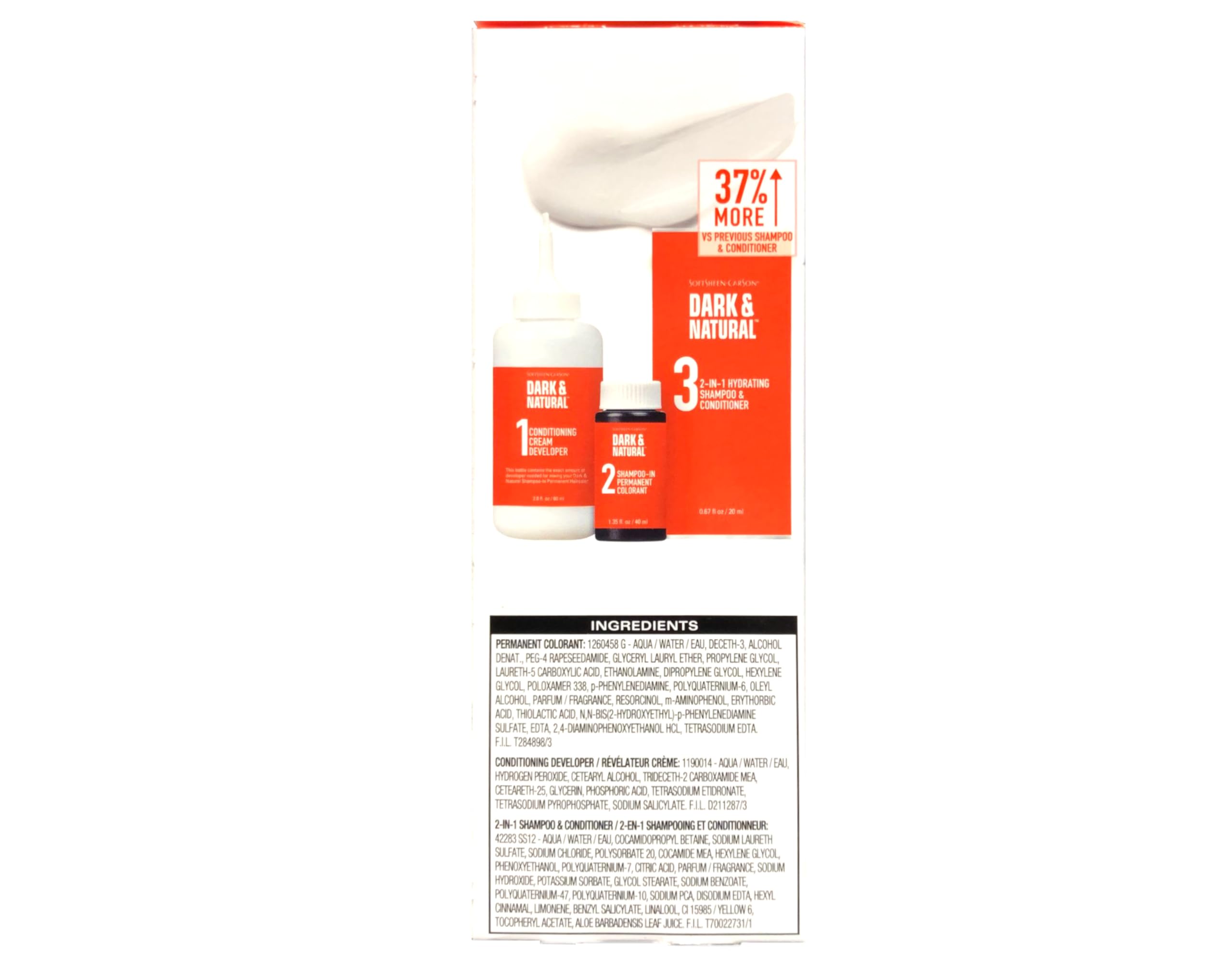 Dark & Natural Color for Men Natural Black usage image shows application for touch-up or root refresh.
