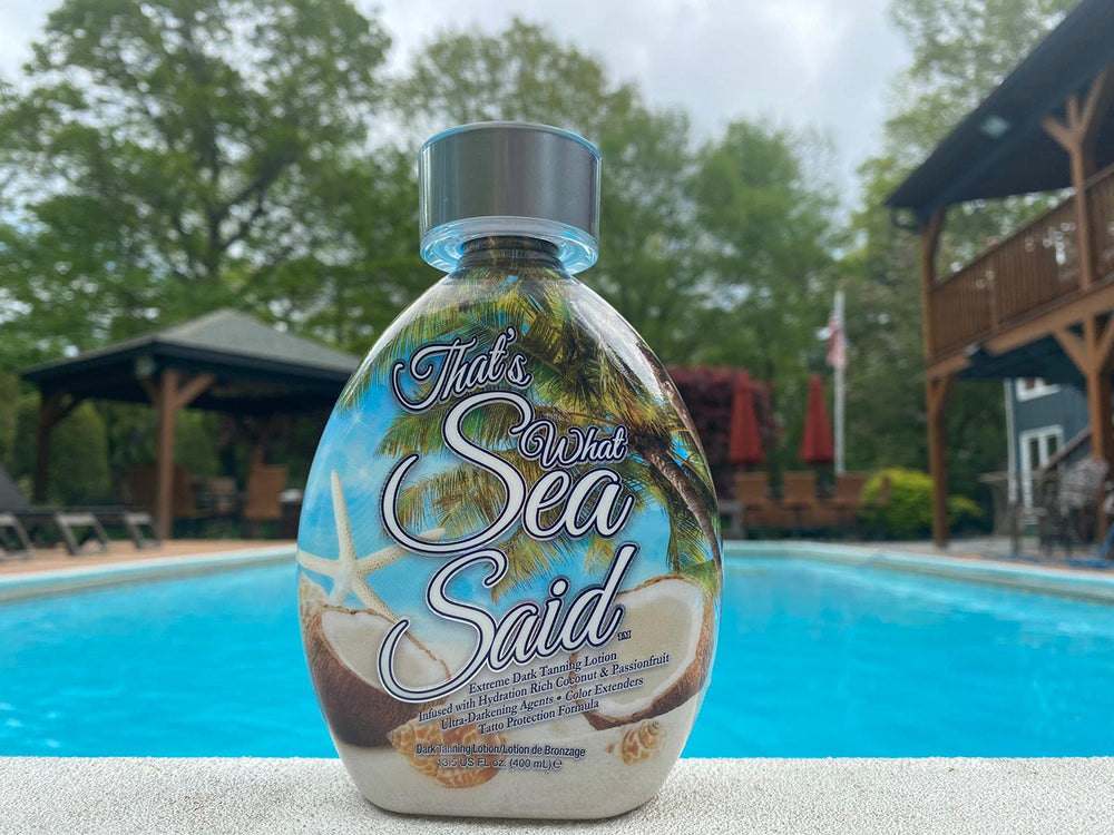 DARK TANS EXCLUSIVE white-no-bronzer formula won’t stain sheets or clothes.