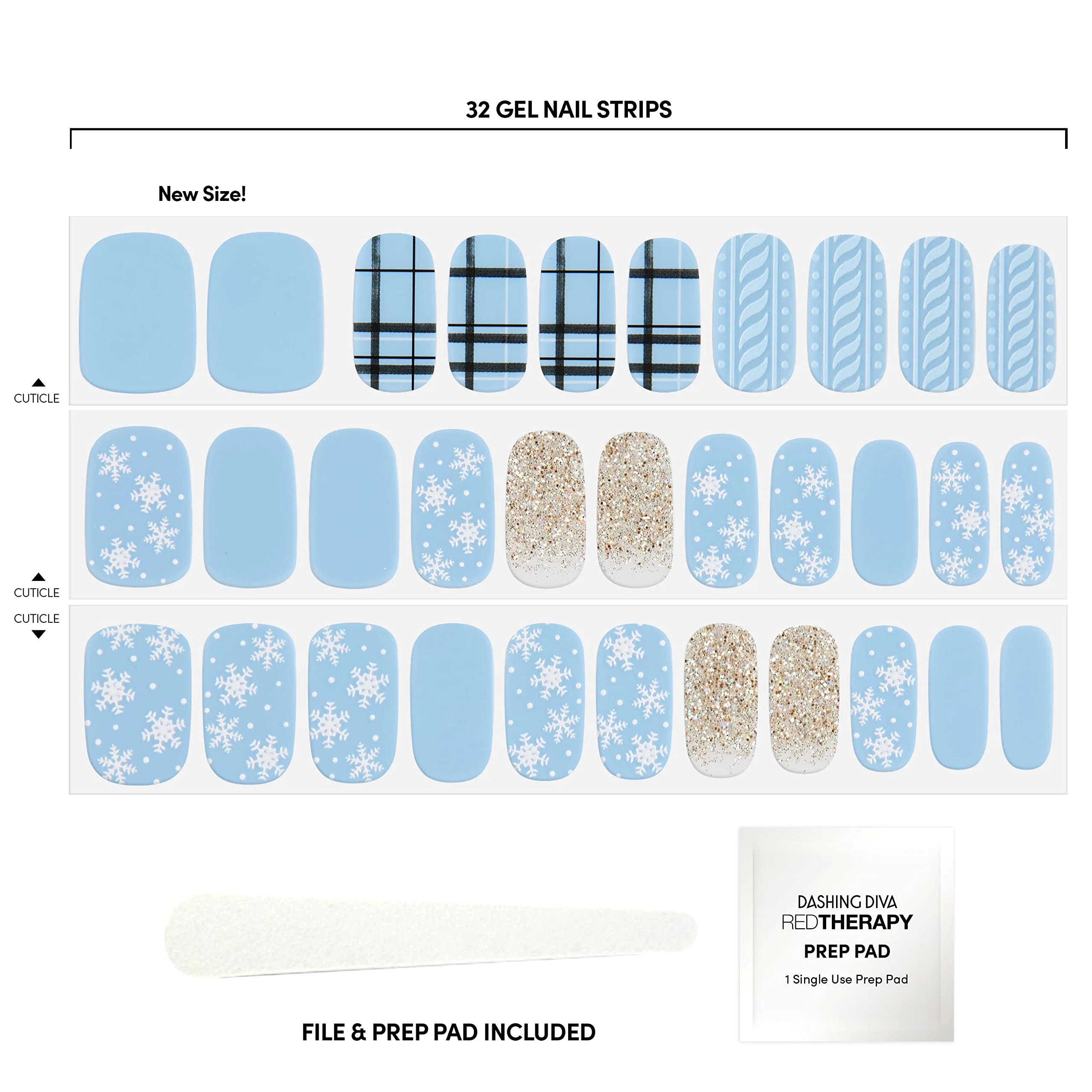 Dashing Diva Gloss Snowball Fight application demonstrates salon-like results at home