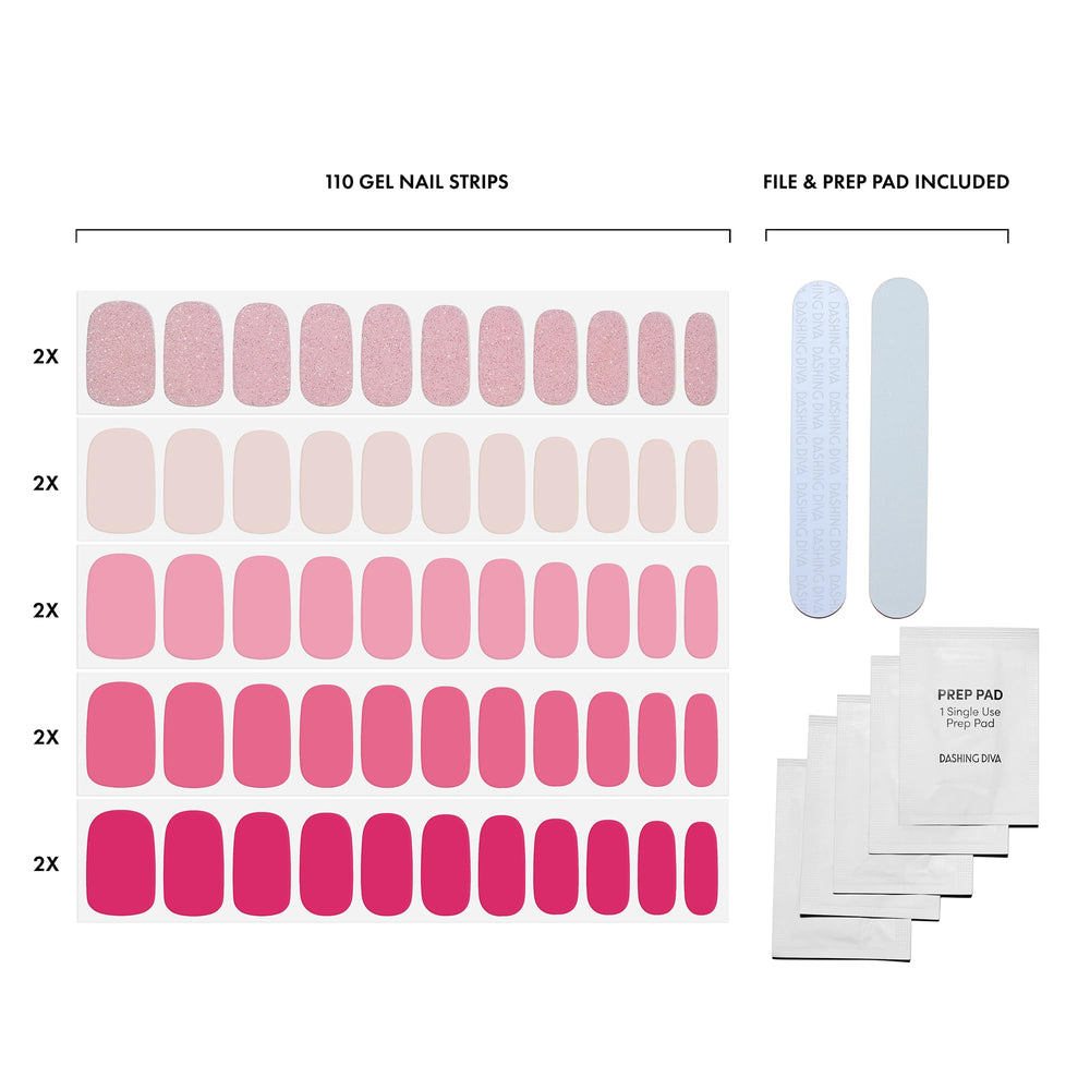 Dashing Diva Gloss nail-files-2: smooth edges for quick, neat manicure.