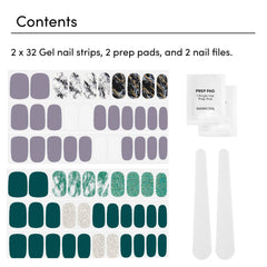 Dashing Diva Gloss two sets pack shows a complete bundle for at home mani