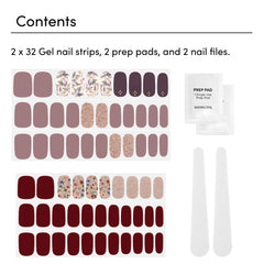 Dashing Diva UV-free nail strips demonstrate easy, fast application without drying lamps.