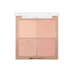Dasique Blending Mood Cheek-10 Muted Nuts compact design for travel-friendly makeup.