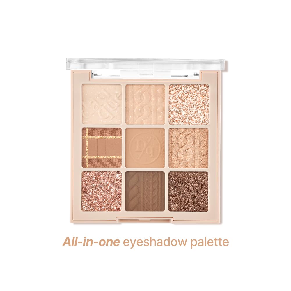 dasique Shadow Palette #15 Beige Knit base shade for soft everyday lids