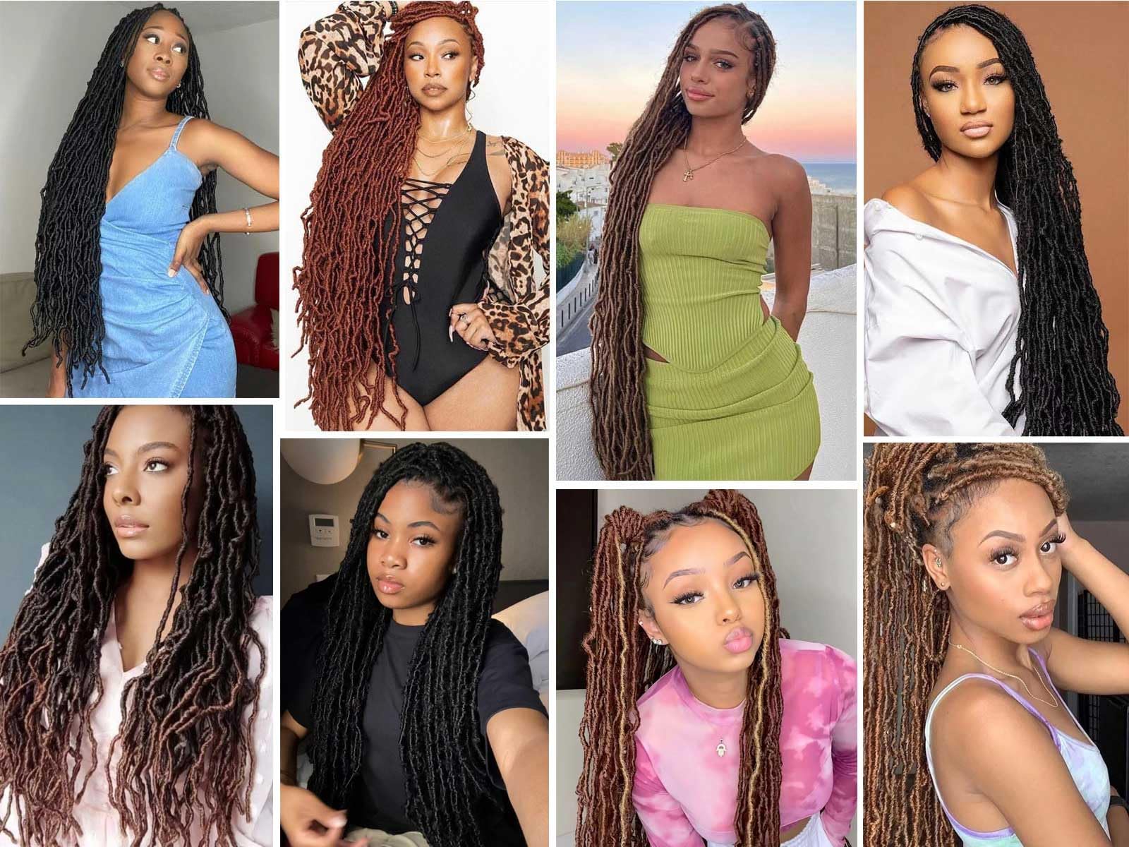 Datuoda 30inch pack7 full head styling options