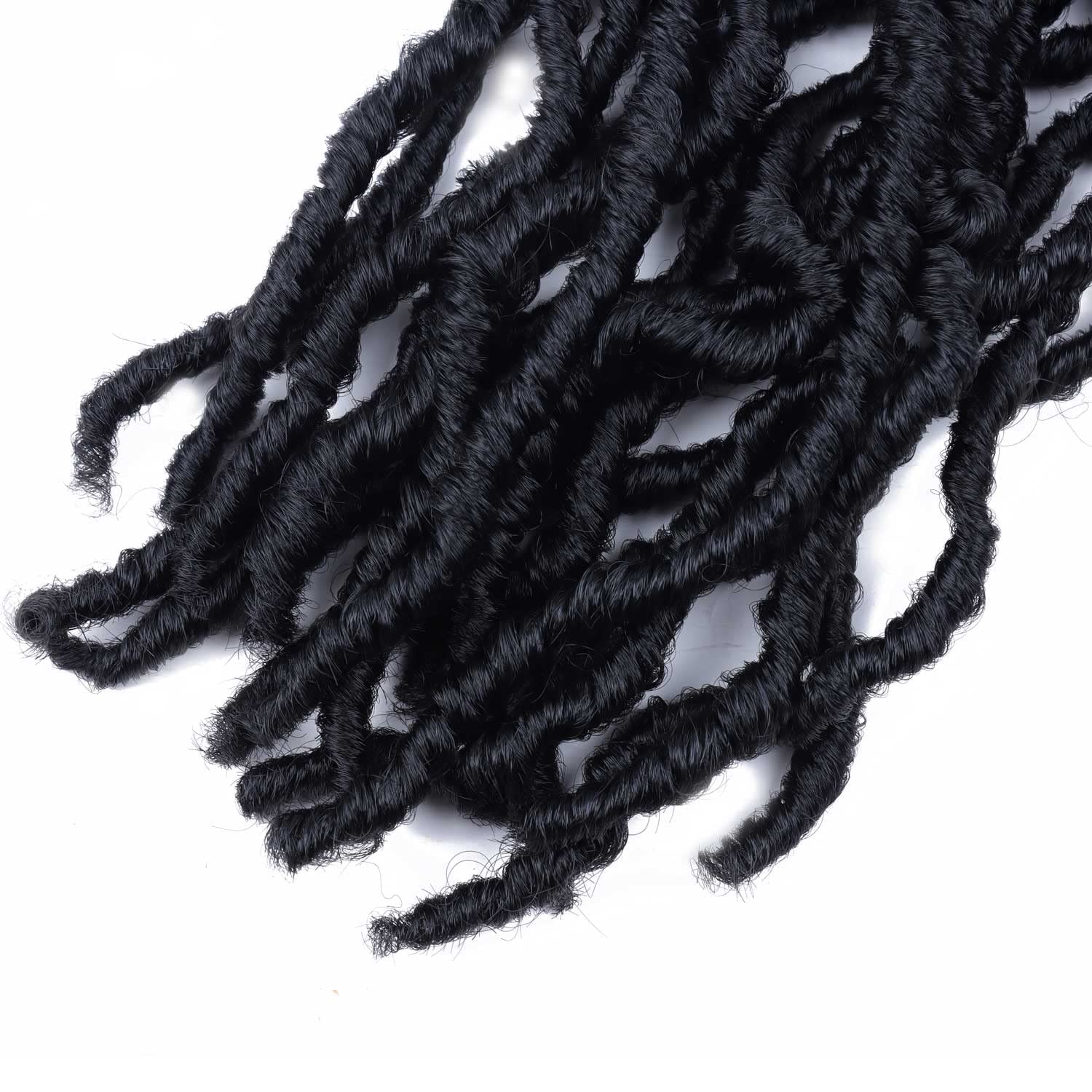 Datuoda distressed locs 30inch full head look