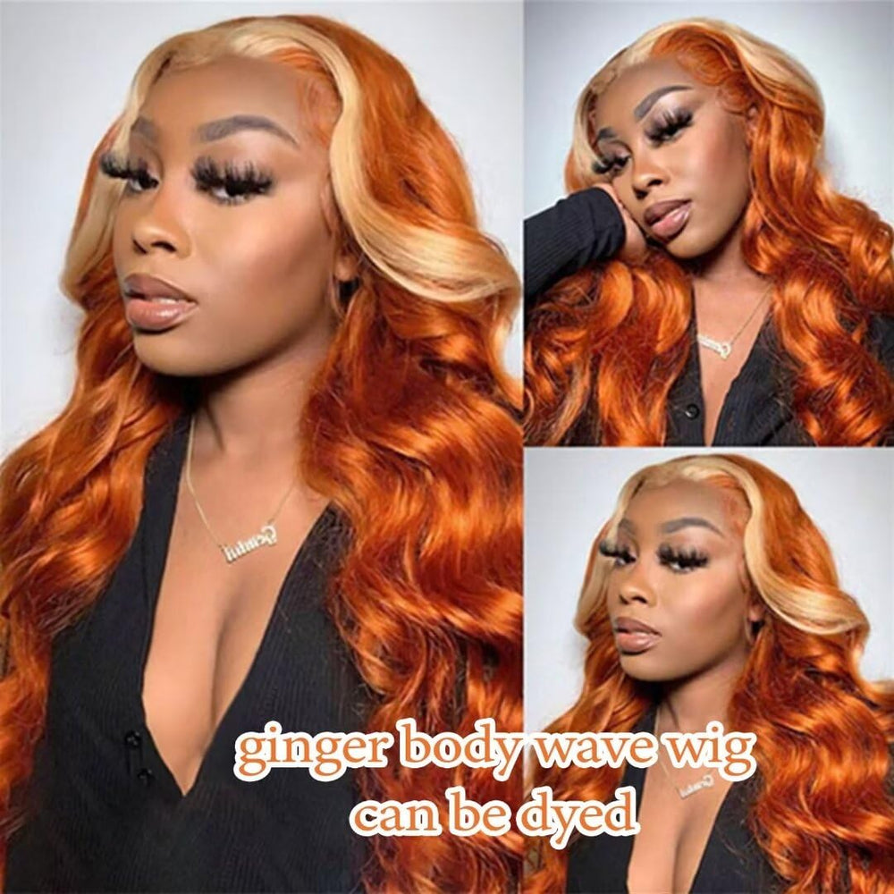 Daules orange ginger color #350 adds vibrant warmth and depth to look.