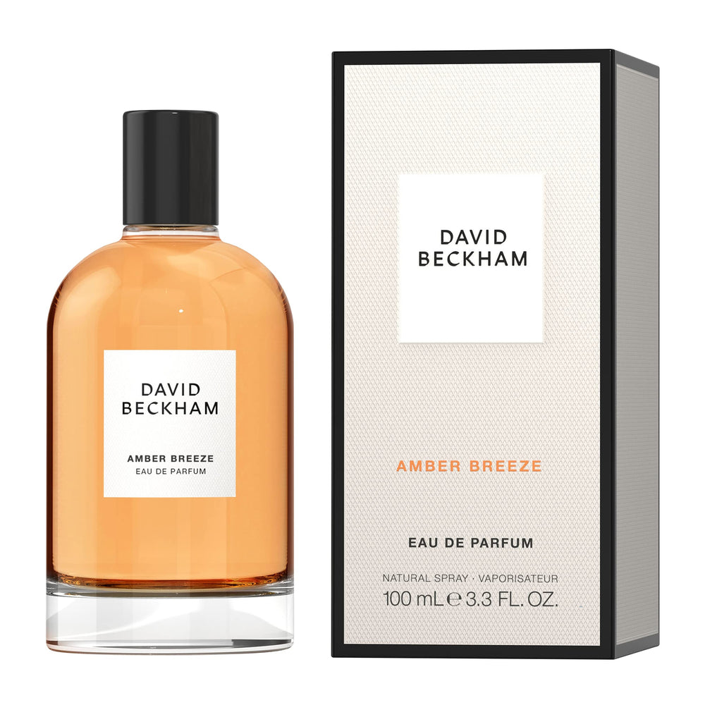 David Beckham Amber Breeze base notes focus on patchouli and vetiver.