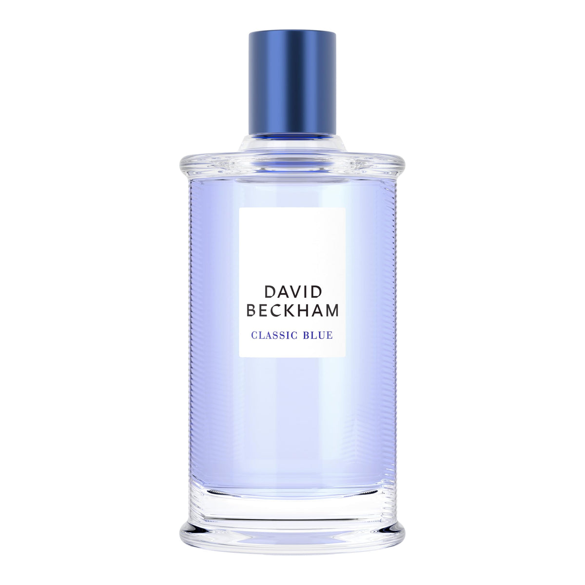 David Beckham Classic Blue bottle front view shows timeless masculine appeal and versatility
