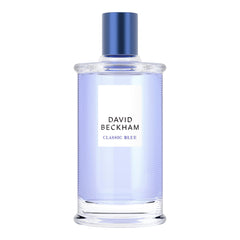 David Beckham Classic Blue bottle front view shows timeless masculine appeal and versatility