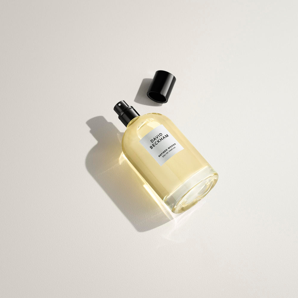 David Beckham Refined Woods packaging showcases luxury packaging suitable for gifting.