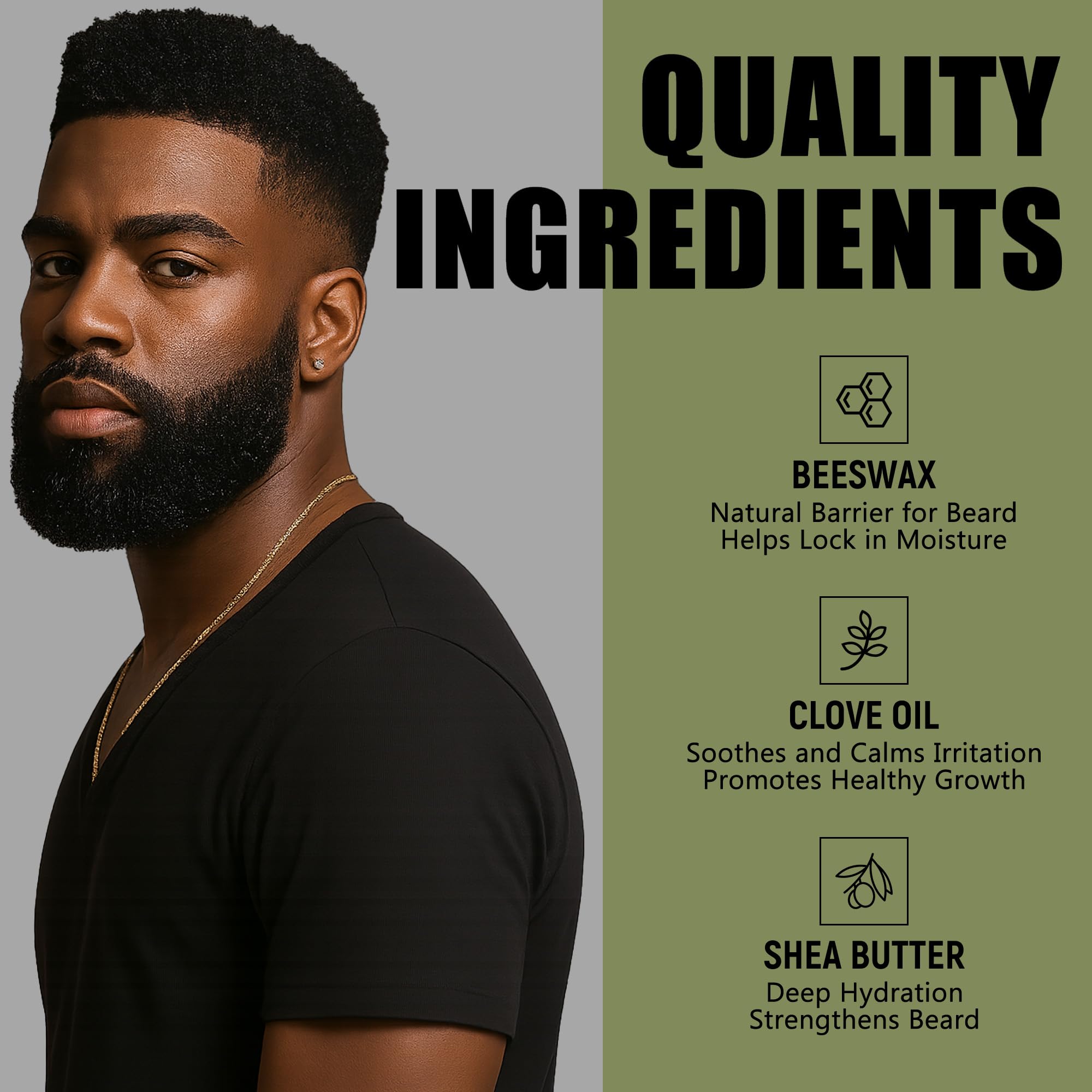 DayixCare beard balm packaging gift idea for birthdays, holidays, or thoughtful grooming