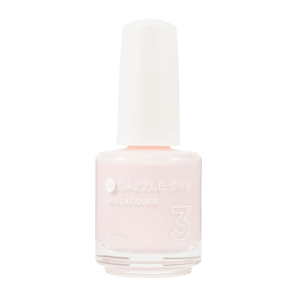 Dazzle Dry Alluring Charm bottle closeup shows quick-dry, long-lasting wear.