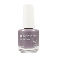 Dazzle Dry Anticipation bottle; rich slate gray with purple undertones for bold, long-lasting color.