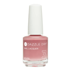 Dazzle Dry Less is Mauve bottle shows quick-dry, long-lasting color.