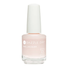 Dazzle Dry Prima Ballerina base swatch for French-ready manicure
