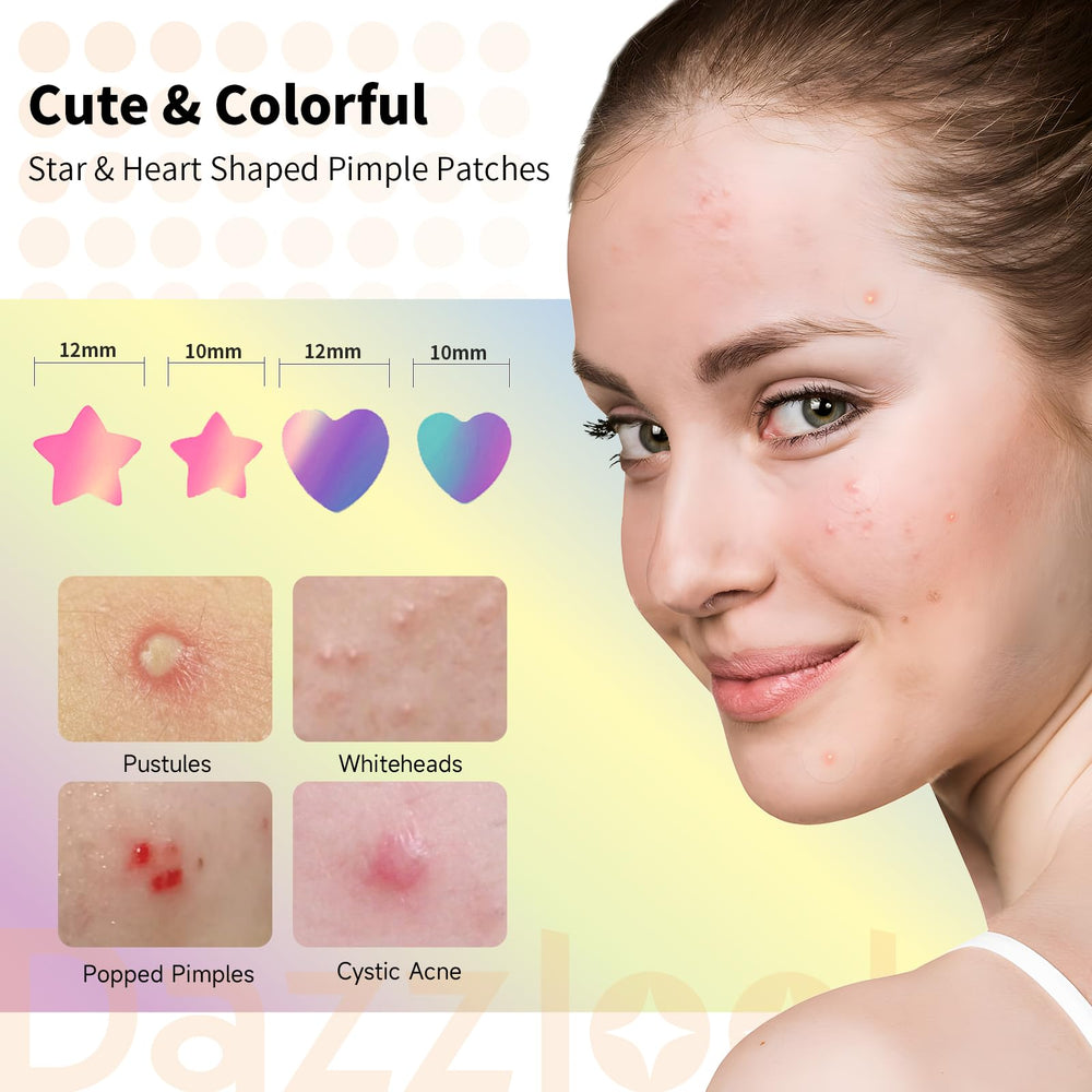 Parches con ácido salicílico, árbol de té y Centella Asiática de Dazzlook para piel suave.