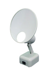 DC Danielle Floxite FL615-2 15x magnifying mirror with light highlights detailed makeup precision